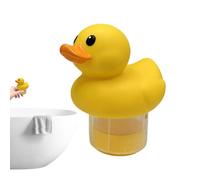 Flotteur De Chlore Canard Solaire pour Piscine - Chlorinateur Universel Résistant Aux UV Haute Efficacité,Flotteur Canard À Pastilles De Chlore pour Piscine - Fête Spa Bain À Remous Extérieur