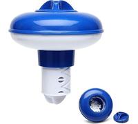 Flotteur de chlore de piscine, flotteur doseur pour tablettes de chlore dans la piscine, récipient pour tablettes de chlore, réservoir de chlore Pol, doseur de chlore pour flotteur pour tablettes de