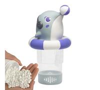Flotteur doseur de chlore de piscine - dessin animé comme décoration flottante - Support pour distributeur de comprimés de chlore - Pour la maison, le jardin, les fêtes en plein air et le spa