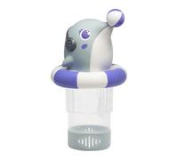 Flotteur doseur de chlore de piscine | Doseur de chlore très efficace comme décoration de natation, flotteur de tablettes de chlore pour animaux de piscine | Pour piscine, fête, hôtel, maison et