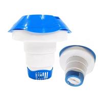 Flotteur doseur de chlore - Distributeur de comprimés de 13 cm - Porte-chlore flottant - Distributeur de comprimés pour piscine - Pour arrière-cour, extérieur, commercial, hôtel, fontaine, parc