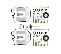 Flotteur Remplace Pièce Kit De Réparation Carburateur Moto pour CM450C CM450E CM450SC Nighthawk pour CB450T 1982 Réfection avec Soupape Coupure d'air