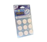 Flovil Clarifiant Ultra concentré et Efficace, en pastilles, Blanc, 14x2x25 cm