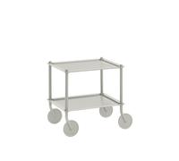 Muuto Chariot de service Flow 2 plateaux 57 cm Gris