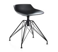 Flow - Tabouret piètement en LEM WxHxD 65x44x65cm