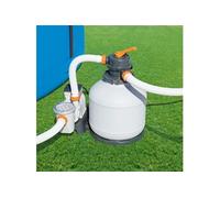 Flowclear Pompe de filtration à sable 5678 L/h, pompe de filtration, pompe à filtre, pompe à filtre pour piscine hors sol
