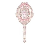 Flower Knows - Bunny Garden Hand Mirror - 3 Colors Rosette Pink - 1pcs