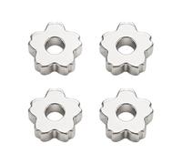 Flower Matcha Sifting Bead Stainless Steel Tea Ceremony Tool | Stainless Steel, Flower Design, Clump Free, Kitchen Gadget, Tea Ritual 4pcs