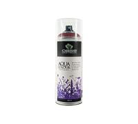 Flowerbox Oasis Aqua Colour Spray de peinture Bordeaux 400 ml Laque satinée mate pour l'extérieur et l'intérieur