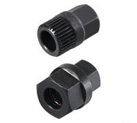 Floweringbeter Adaptateur d'embout hexagonal pour les tâches de fixation à l'aide d'un cliquet d'entraînement de 1,27 cm et d'outils de perceuse (33 + hexagonal)