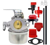 Floweringbeter Kit carburateur pour moteurs Tecumseh 4HP 5HP souffleuse à neige y compris 632107A 640084B 640299A 640299B HSK50 HSSK55