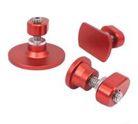 Floweringbeter Marteau de débosselage en acier inoxydable 41 cm Outil de | Acier inoxydable à haute teneur en carbone, résistant à la rouille, construction durable, poignée rouge