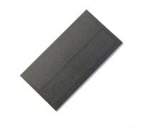 Floweringbeter Panneau solaire monocristallin 1 W 5 V avec revêtement PET pour lampes solaires de jardin, sources d'alimentation CC et modules émetteurs sans fil extérieurs