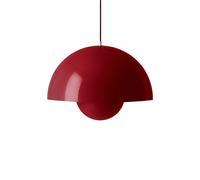 &Tradition Suspension Flowerpot VP2 – Rouge vermillon