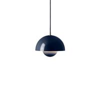 &Tradition Suspension Flowerpot VP1 H 16 × Ø 23 cm Bleu acier