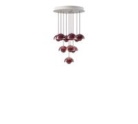 Flowerpot VP10 Lustre 10 Pcs Ø53 Prune Foncé
