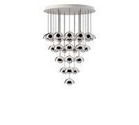 Flowerpot VP10 Lustre 31 Pcs Ø89 Chrome