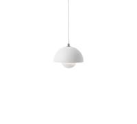 Flowerpot &Tradition VP10 Suspension Blanc Mat