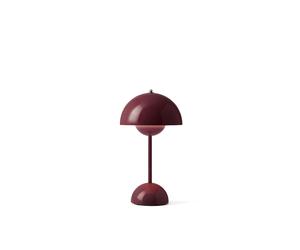 Flowerpot VP9 Lampe Portative Prune Foncée