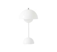 Flowerpot VP9 Portable Lampe à batterie / Lampe de table avec USB AndTradition Blanc matt - 5705385022061