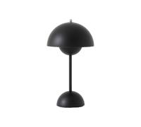 Flowerpot VP9 Portable Lampe à batterie / Lampe de table avec USB AndTradition Noir matt - 5705385022139