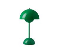 Flowerpot VP9 Portable Lampe à batterie / Lampe de table avec USB AndTradition Signal green - 5705385027301