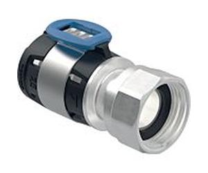 FlowFit Geberit match0 619 490 221 DN 12, Ø 16 mm, G 2000 / 2, 6,4 cm, droit, avec écrou-raccord