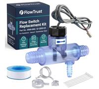 FlowTrust Commutateur de débit pour jacuzzi 2560-040 (Q-12DS-C2) - Remplacement pour jacuzzi et spa Sundance - Répare les codes d'erreur FLO / FL1 / FL2 - Qualité OEM Plug & Play avec kit