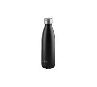 FLSK Bouteille isotherme - Bouteille thermos 0,5l acier inoxydable noir noir