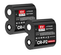 FLSTOR 2 piles au lithium CR-P2