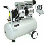 Flüster Compresseur sans huile 40294 Compresseur d'air comprimé 24L chaudière 750W 64dB