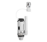 Fluidmaster PRO550LC Robinet de Chasse d'eau Double avec câble à Bouton Pro, 550 mm de Long pour réservoirs dissimulés, Boutons poussoirs supérieurs ou Avant, Sortie de 3,8 cm et 5,1 cm