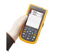 FLUKE 123BS - Oscilloscope portable ScopeMeter® 123B/S pour l'industrie, kit