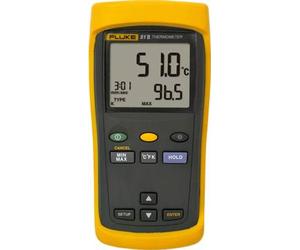 Fluke 51 II Thermomètre -250 à +1372 °C Sonde type J, K, T, E (1281142)