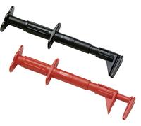 Fluke AC87 Pince à contacts plats femelle 4 mm CAT III 600 V rouge, noir