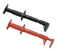 Fluke - Ac87 Pince à Contacts Plats Femelle 4 Mm Cat Iii 600 V Rouge, Noir Y456171