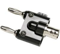 Fluke BP880 Adaptateur de mesure BNC femelle - banane mâle 4 mm empilable noir