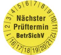 FLUKE Etiquettes de contrôle 15mm 1238 BEHA-AMPROBE 250 pièces 1238 (2145956)