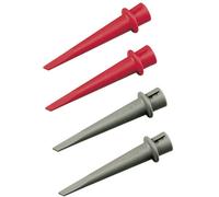 Fluke HC200 Jeu de pointes de touche connecteur rouge, gris