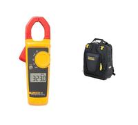 FLUKE Pince multimètre AC TRMS 323, 8 mesures de tension continue jusqu'à 600 V & Stanley Fmst1-80144 Sac À Outils Gamme Fatmax - Base Rigide -600 deniers - Nombreuses Poches