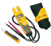 Fluke T5-H5-1AC II KIT Testeur De Courant, De Continuité Et De Tension (T5-1000) & Testeur Électrique VoltAlert (1AC II) Combiset - AC/DC 1000V & AC 100A