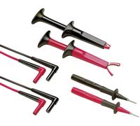 Fluke TL220-1 Set de cordons de mesure de sécurité Banane mâle 4 mm Banane mâle 4 mm 1.50 m noir, rouge 1 set