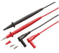 Fluke Jeu de cordons de mesure de sécurité TL76 1,5 m noir/rouge Banane mâle 4 mm