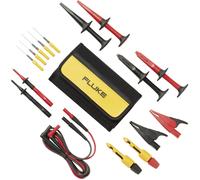 Fluke TLK282-1 Set de cordons de mesure de sécurité Banane mâle 4 mm Banane mâle 4 mm 1.50 m noir, rouge 1 pc(s)