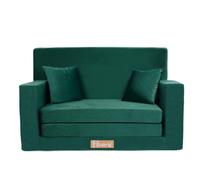 Flumi Canapé enfant pliable en mousse avec housse amovible – Sofa convertible pour chambre ou salle de jeux