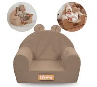 Flumi Fauteuil en mousse pour enfant – Siège confortable 56x42 cm pour chambre ou salle de jeux