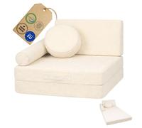 Flumi Fauteuil Enfant Convertible en Mousse – Canapé Enfant Modulable, Lavable, dès 1 an