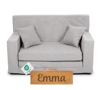 Flumi Canapé enfant pliable en mousse avec housse amovible – Sofa convertible pour chambre ou salle de jeux