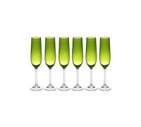 Flûte verte Santa 19 cl (lot de 6)