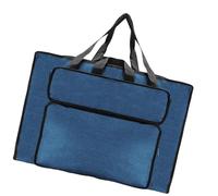 Fluxioxtna Petit sac de transport pour planche à dessin, étui de rangement pour artiste, dessin, affiche, croquis, peinture d'artiste, bleu, Taille unique